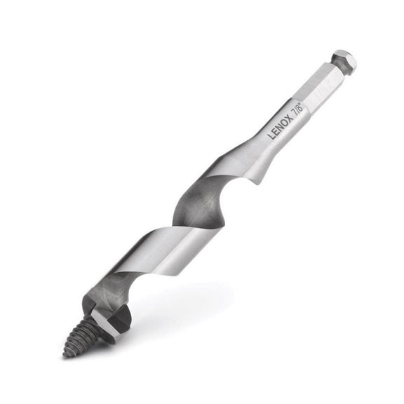 Lenox 1455907A1416 7/8 (22mm) X 7 1/2 (191mm) Bi-metal Ship Auger Drill Bit