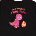 thumbnail image 4 of Inktastic Dinosaur Future Big Sister Girls Long Sleeve Toddler T-Shirt, 4 of 5