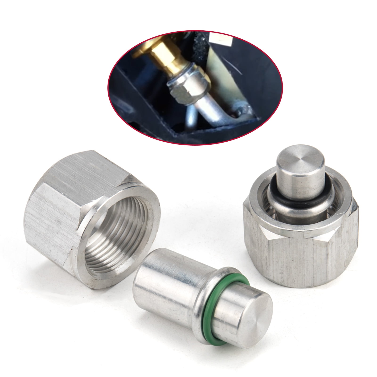 3mirrors A/C Block Off Kit Line Terminator Compatible with 20042011