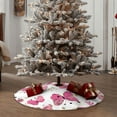 thumbnail image 4 of Fuzoiu Girl Butterfly Print Christmas Tree Skirt,Xmas Christmas Decorations,Xmas Tree Mat for Farmhouse Holiday New Years Home Party Decor Tree Rugs-48", 4 of 6