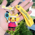 thumbnail image 1 of LLavero de Pokémon con figura de acción de Pikachu, juguete de dibujos animados Kawaii, Charmander, Psyduck Doll, bolsa de coche colgante, regalo para niños, 1 of 3