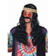 thumbnail image 1 of Peluca de disfraces UNDERWRAPS hippie de los años 60, larga y rizada para adultos, 1 of 1