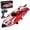 Red / 1 Battery, variant on High Speed RC Speedboat 25kmh With Self Righting Function LED Navigation Lights 2.4GHz Full Proportional Control Boat For Pool Lake Pond Water Recreation,HJ820- Green / 1 Battery