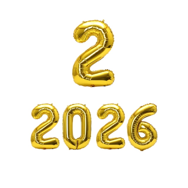 Graduation 2026 Congrats Grad with Banner Porch Sign Hanging Swirls Honeycomb Centerpieces Balloons for Grad Party Decorations(Gold) Decoration
