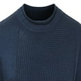 thumbnail image 4 of ZKCCNUK Autumn And Winter New Casual Daily Commuting Trend Persality Solid Color Men's Sweater, 4 of 4