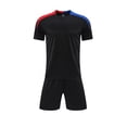 thumbnail image 4 of Boys Athletic Shorts Soccer Jersey Team Soccer Uniforms with Shorts Football Athletic for Out T Sports Black XS, 4 of 7