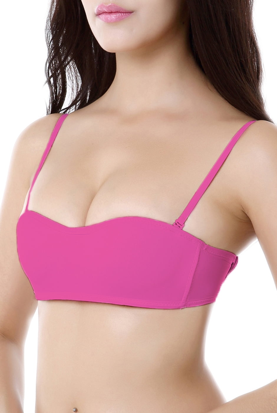 Phistic phistic Women's Bandeau Molded Padded Bra