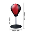 thumbnail image 3 of Back to School Toys Sale! CWCWFHZH Desktop Punching Bag/Ball Stress Buster Stress Relieve Boxing Punch Ball, 3 of 5