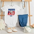 thumbnail image 3 of Puerto Rico Pride Baseball PR Sports Romper Boys or Girls Infant Baby Brisco Brands 24M, 3 of 6