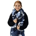 thumbnail image 2 of Peach Couture Warm Tartan Plaid Woven Oversized Fringe Scarf Blanket Shawl Wrap Oblong, 2 of 10