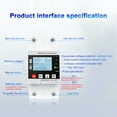 thumbnail image 3 of Tuya WiFi Intelligent Reclosing Protector Current Voltage Monitoring Circuit Breaker Switch Power Meter Protections Values Settable Mobilephone APP Control, 3 of 8
