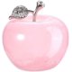 thumbnail image 1 of Adornos de manzana, piedra tallada, cuarzo Natural, decoración de manzana, hogar, oficina, hoja, estatuilla de aleación, colección de manzana de cristal (41*45mm) brillar Electrónica, 1 of 5
