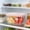 Pink, variant on Partheme Plastic Food Container with Strainer, Vegetable Storage Box, Ginger Garlic Onion Keep Fresh Container,Transparent Food Drainage Sealing Box , White