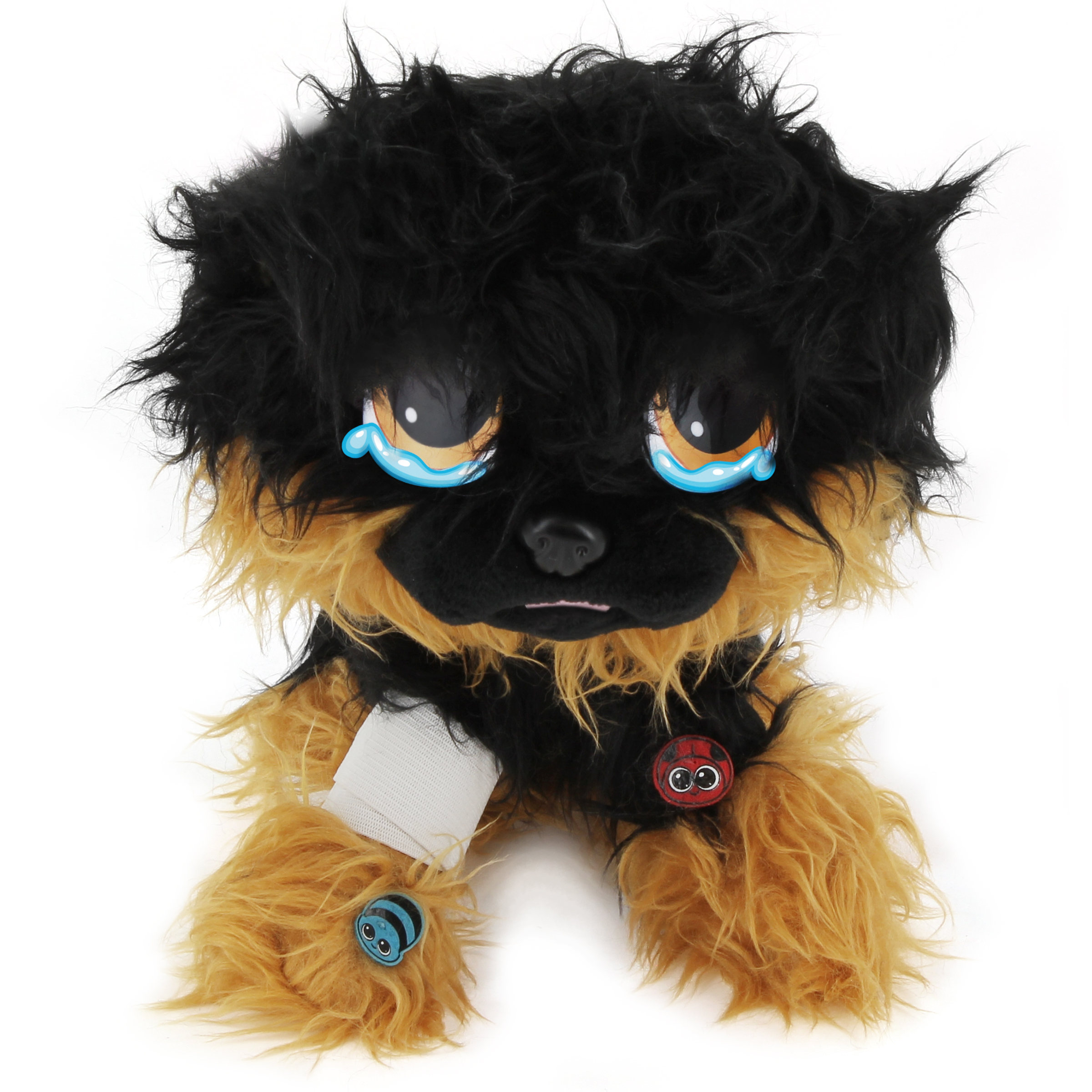 Rescue runts shepherd rescue dog plush by kd kids - image 5 of 8