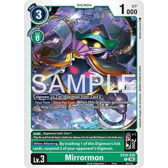 Digimon Versus Monsters Super Rare Abbadomon Core EX9-057