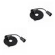 thumbnail image 1 of Sidaley Car Distributor Plate Portable Replacement Detachable Professional Modified Solid Color Interior Automotive Igniter Negro 2piezas, 1 of 6