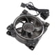 thumbnail image 1 of Ventilador de casos pwm de 80 mm, PWM Control Inteligente de Temperatura argb Caso Ventilador Bajo para Computadora, 1 of 7