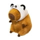 thumbnail image 4 of Sofá de peluche de capibara, único, marrón, cómodo, para sala de estar, decoración para habitación infantil panda y m, 4 of 9