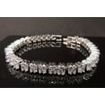 thumbnail image 2 of Gemma Emerald Cut Cz Tennis Bracelet Womens Ginger Lyne Collection, 2 of 5