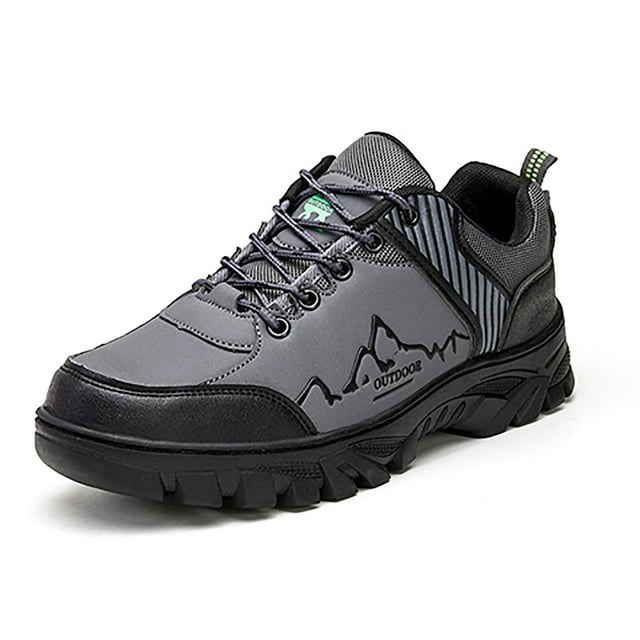Dsscvnef Chaussures Décontractées à Lacets pour Hommes pour Randonnée Course en Plein Air Légères Respirantes Confortables