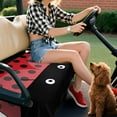 thumbnail image 5 of Snug Fit Golf Cart Seat Cover 51" x 31", Secure Microfiber Towel Blanket for EZGO, Club Car, Yamaha Bench Seats, 5 of 8