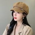 thumbnail image 4 of Sombreros para mujer, gorras de vendedor de periódicos para mujer, sombrero de boina para damas de moda, gorras de vendedor de periódicos para mujer, sombrero de boina para damas de moda, 4 of 5