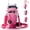 Fuchsia Pink, variant on CozyNestFinds Water Bottle Carrier Bag for Stanley Cup 40/30oz with Phone Holder Pockets,Neoprene Water Bottle Cross-body Bag with Adjustable Shoulder & Hand Strap Stanley Cup Accessories