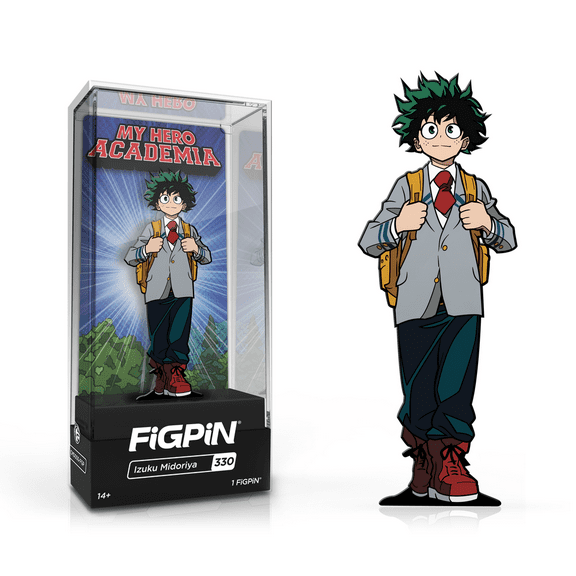 FiGPiN Izuku Midoriya #330 My Hero Academia 3" Collector Pin