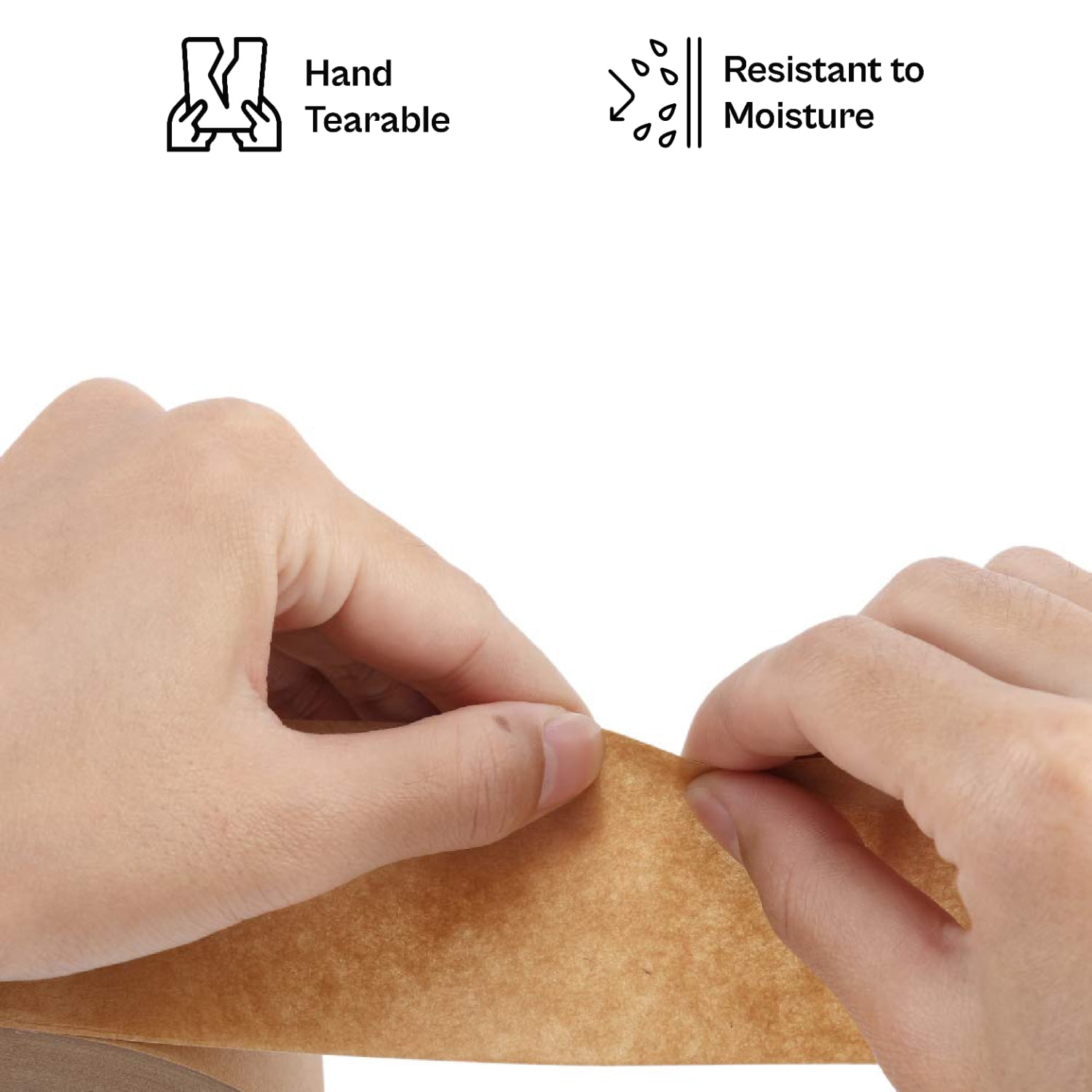 MMBM Flatback Tape 2" x 60 Yards Tan Kraft 7.5 Mil Reliable for Framing and Sealing 24 Rolls