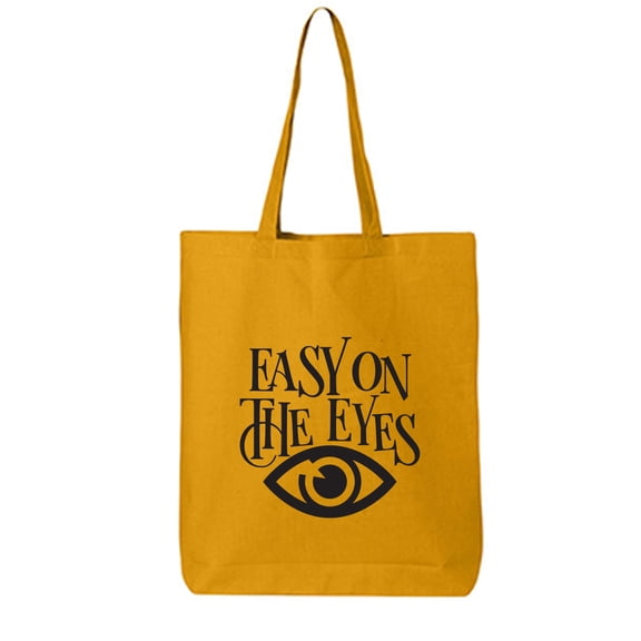 Easy On The Eyes Cotton Canvas Tote Bag