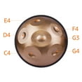 thumbnail image 4 of Poêle à Main Portable Tambour à Main C-Key 6 Notes(A3 C4 D4 E4 F4 G4) Instrument de Percussion avec Sac de Transport pour Débutants, 4 of 7