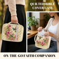 thumbnail image 5 of Xixirimido Bible Cover Case Large Quilted Bible Carrying Case with Handles, Bible Study Supplies & Accessories Christian Gifts for Church, Beige Hummingbird Cherry Blossom Print, 5 of 7