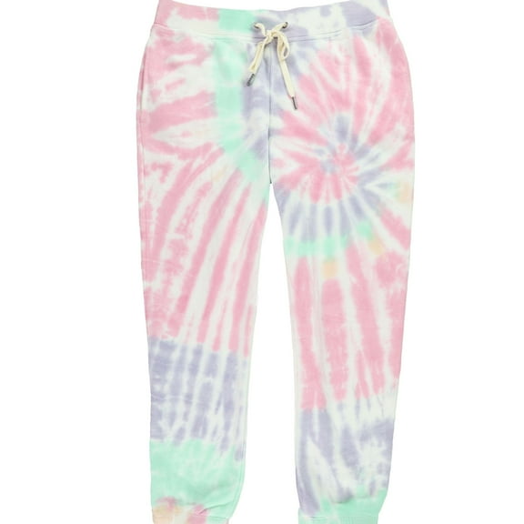 n:philanthropy Womens Tie Dye Athletic Jogger Pants, Multicoloured, Large