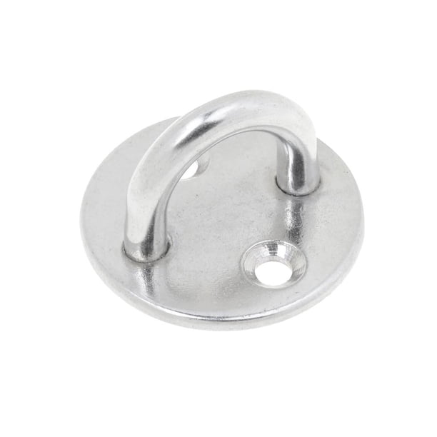 Almohadilla redonda de acero inoxidable kusrkot Placa de ojo redonda para Kayak sombrilla accesorio M6