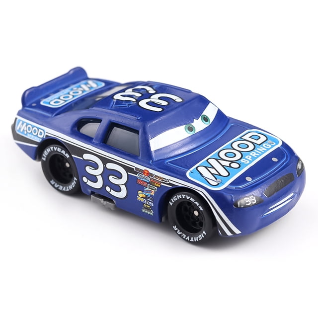 Disney Pixar Cars 2 Jackson Storm Blue Raymond Mater Raymond Sgt Highgear modelo de aleación de Metal, vehículos, regalos para niños, Juguetes