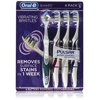 Oral B 3D White Luxe 4 Count (Pack of 1) Pulsar Battery Powered Toothbrushes