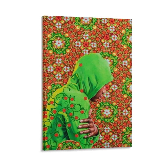 Portrait Painter Kehinde Wiley Painting Art Poster (13) Canvas Wall Art Prints Poster Gifts Photo Picture Painting Posters Room Decor Home Decorative 12x18inch(30x45cm)