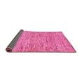 thumbnail image 2 of Ahgly Company Indoor Square Abstract Pink Modern Area Rugs, 8' Square, 2 of 4