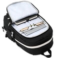 thumbnail image 4 of Mochila Hey Yoo para niñas, mochila escolar de nailon negra, 4 of 9