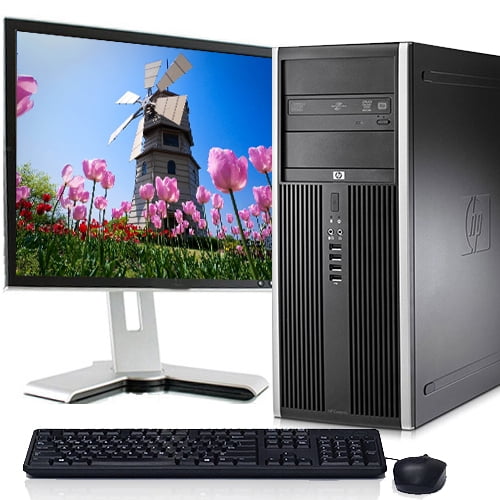 Refurbished HP Pro/Elite Desktop Computer Bundle with an Intel Core i5