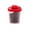 Z-A2, variant on Salt And Pepper Shakers Moisture Proof Large Salt Shaker To Go Camping Picnic Outdoors Kitchen Lunch Boxes Travel Spice Set Clear with Red Covers Lids Plastic Airtight Spice Jar Dispenser