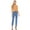 HONEYCOM, variant on Women's Solid Basic Button Up Long Sleeve Top, Olive Oil, M