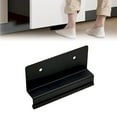 thumbnail image 2 of Liquidation! Poignée de Pied d'Armoire avec Protection Anti-Collision Ouvre-Boîte Sans Contact pour Tiroirs & Armoires Design Mains Libres pour Superposition Complète Porte d'Armoire Ouvre-Boîte Taille Unique Noir, 2 of 7