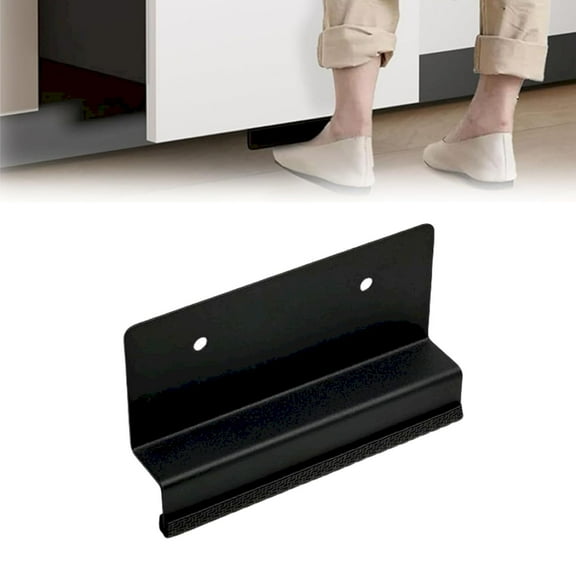 Clearance Positioner under $5,Cabinet Foot Pull With Collision Protecting Jacket Touchless Opener For Drawers & Cabinets Touchless Hands Design For Full Overlay Cabinet Door Hands Trash Cab