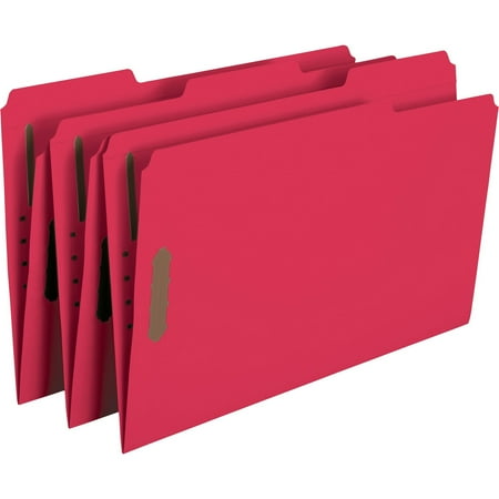 UPC: 0086486177405 | Smead  SMD17740  Fastener File Folders  50 / Box  Red