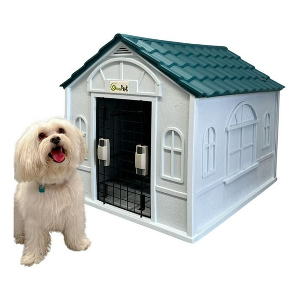 Casa Térmica para Perros con Puerta Giropet Mediana 75x63x65 azul