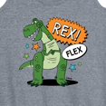 thumbnail image 3 of Toy Story - Rex Flex - Women's Racerback Tank Top, 3 of 5