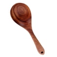 thumbnail image 4 of PAMINGONO Acacia Wood Utensils Wide and Deep Paddle Serving Spoon for Family Meals 1Pack, 4 of 8