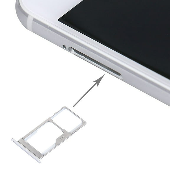 For Meizu Pro 5 SIM   SIM / Micro SD Card Tray  (Silver)