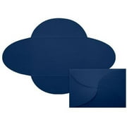 A7 Petal Invitations - Navy (190 Qty.)